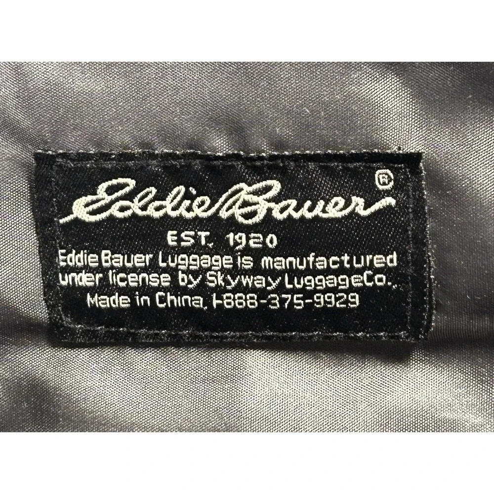 Eddie Bauer travel black duffle bag 18